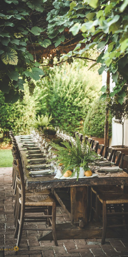 tuscan food table